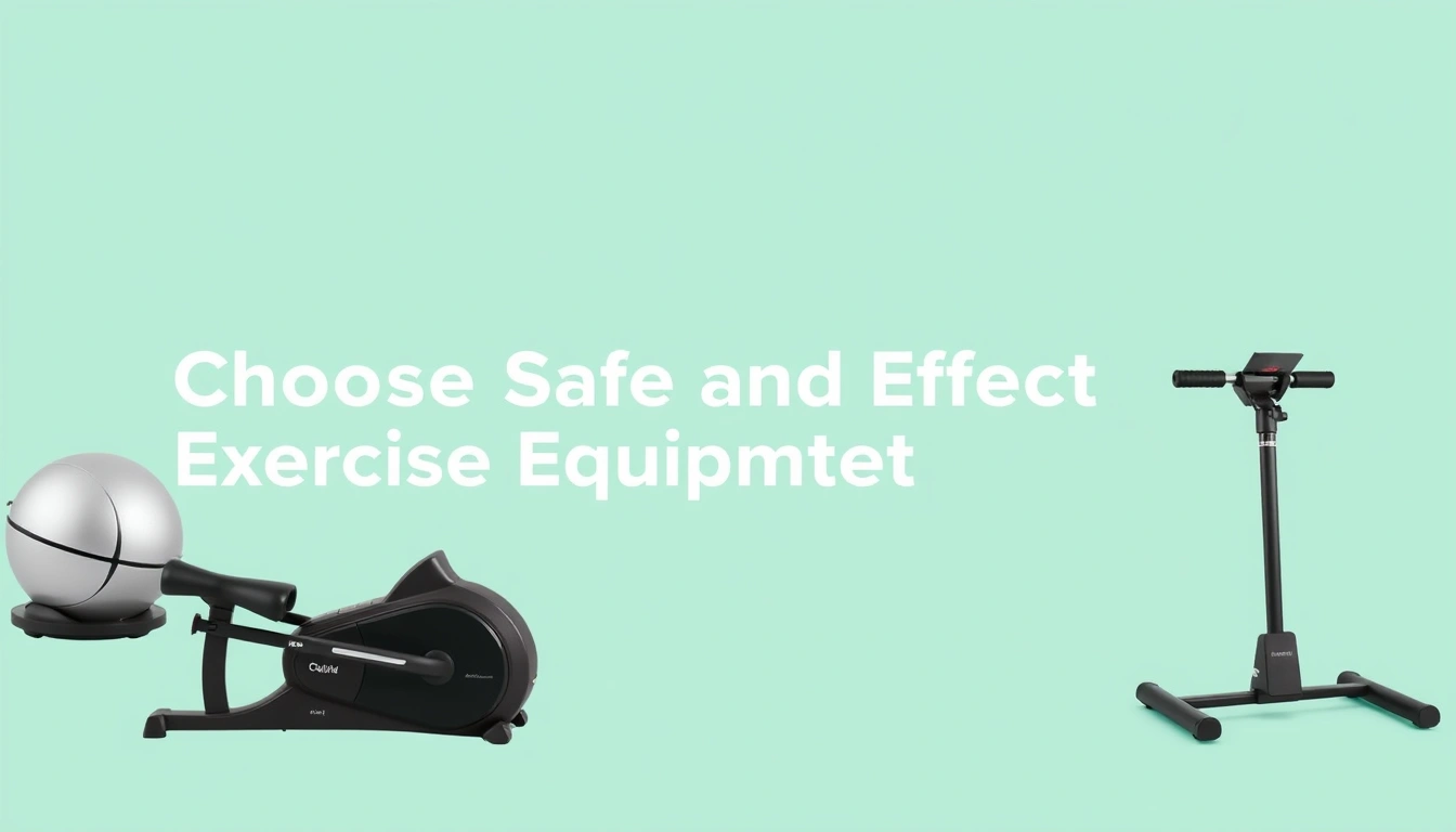 Choosing Safe and Effective Exercise Equipment for Home Workouts