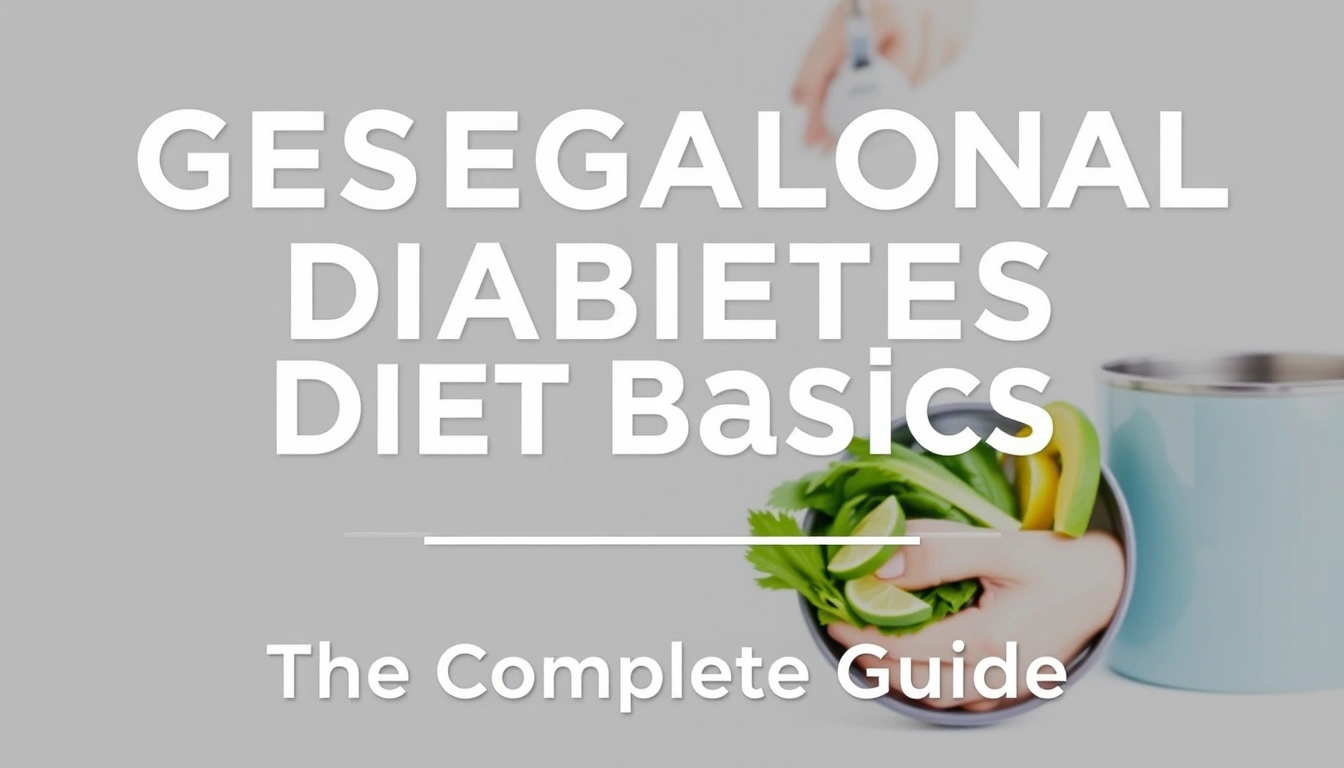 Gestational Diabetes Diet Basics — The Complete Guide