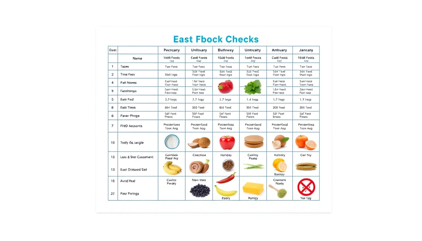 Gestational Diabetes Food Chart: Foods to Eat and Avoid