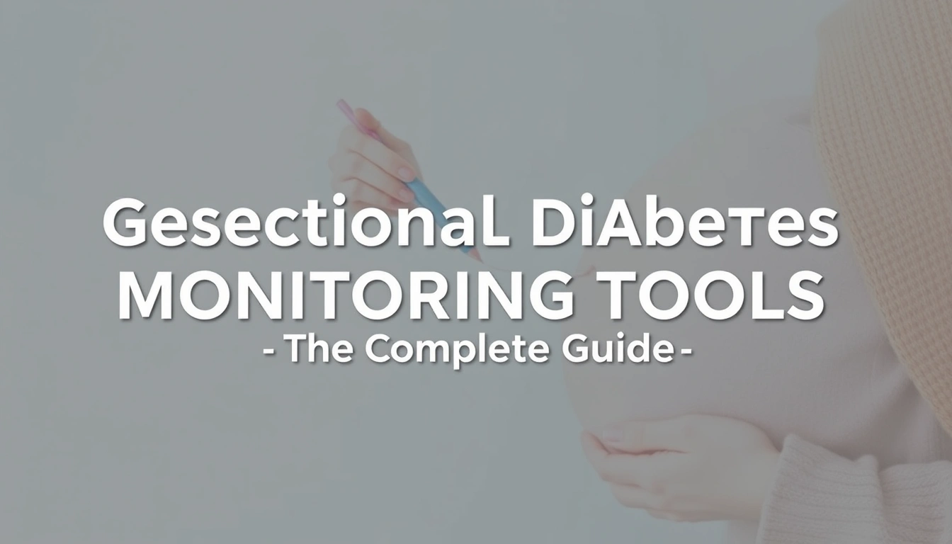 Gestational Diabetes Monitoring Tools — The Complete Guide
