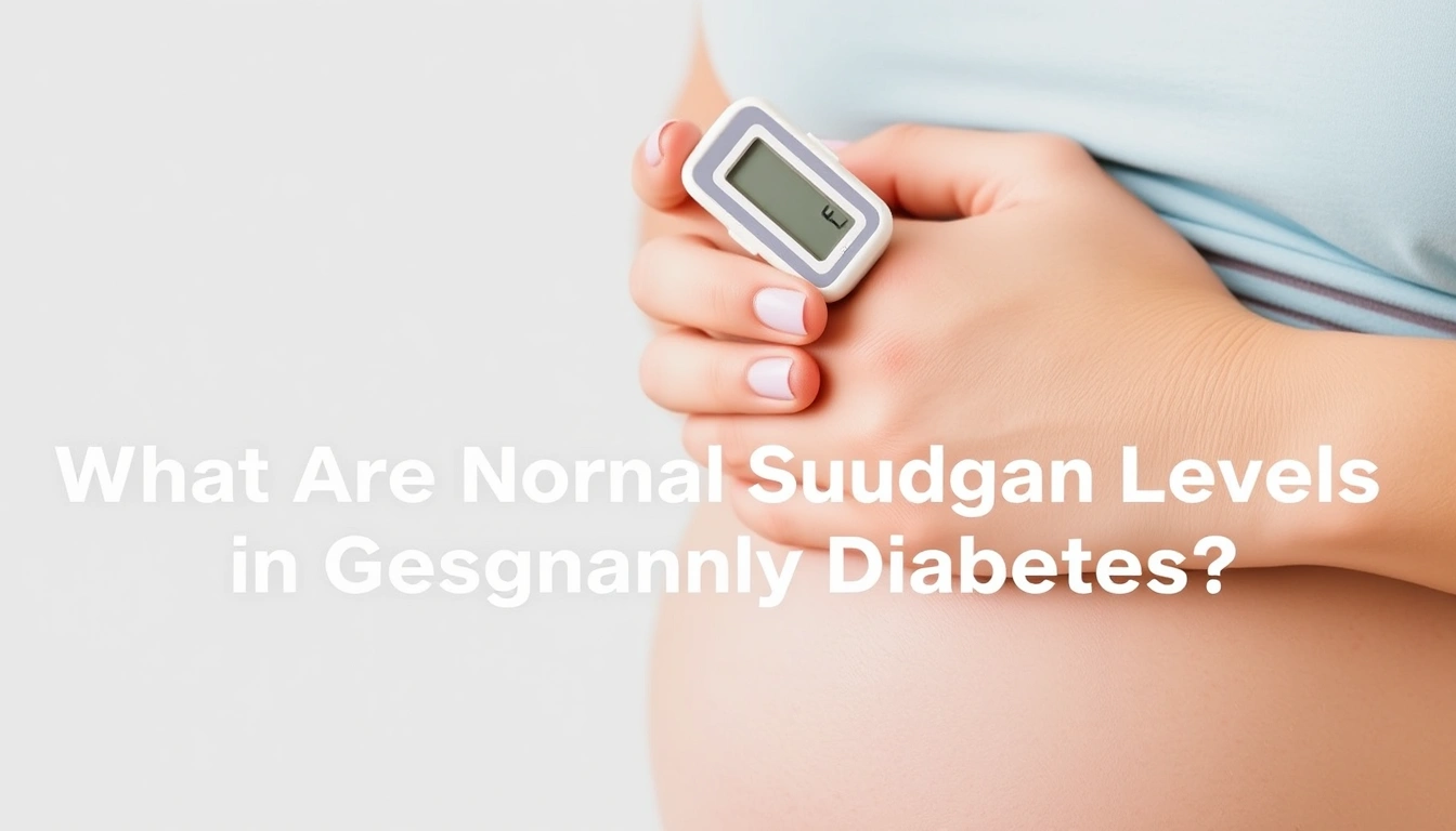 What Are Normal Blood Sugar Levels in Gestational Diabetes?