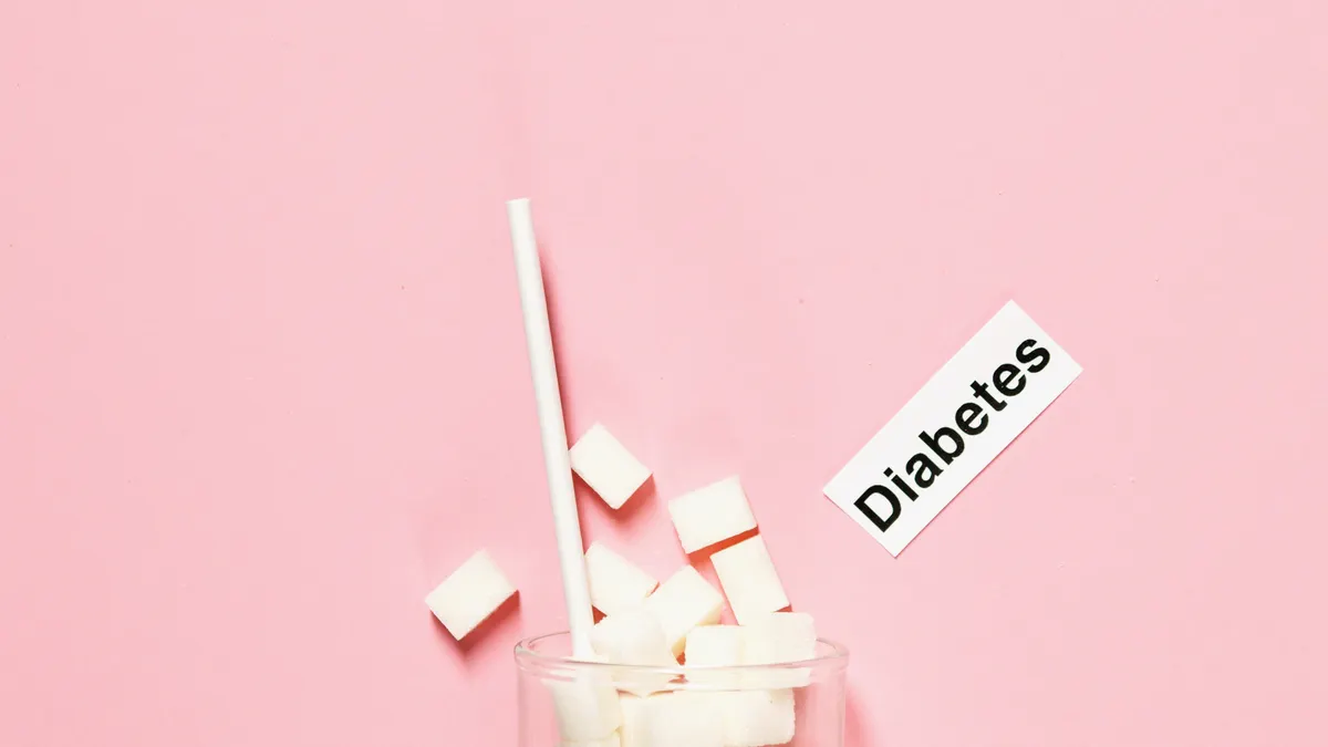 Gestational Diabetes and the Risk of Preeclampsia — Concept of Diabetes Awareness with Pink Background