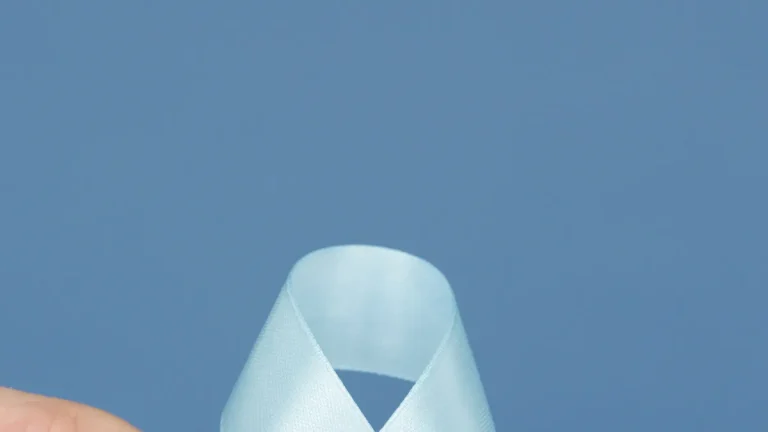 Social Support Systems and Gestational Diabetes — Person Holding A White Diabetes Awareness Ribbon With Decorated Blood