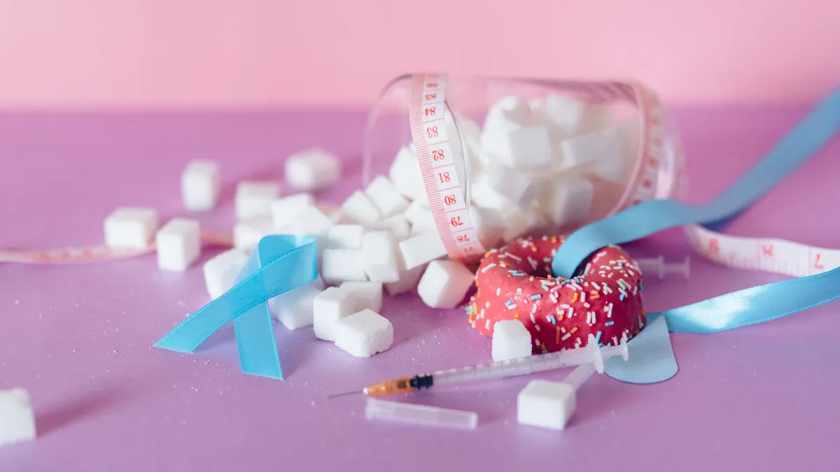 Understanding the Role of Mindfulness in Diabetes Management Understanding the Role of Mindfulness in Diabetes Management — Diabetes Awareness with Sugar Cubes and Ribbons